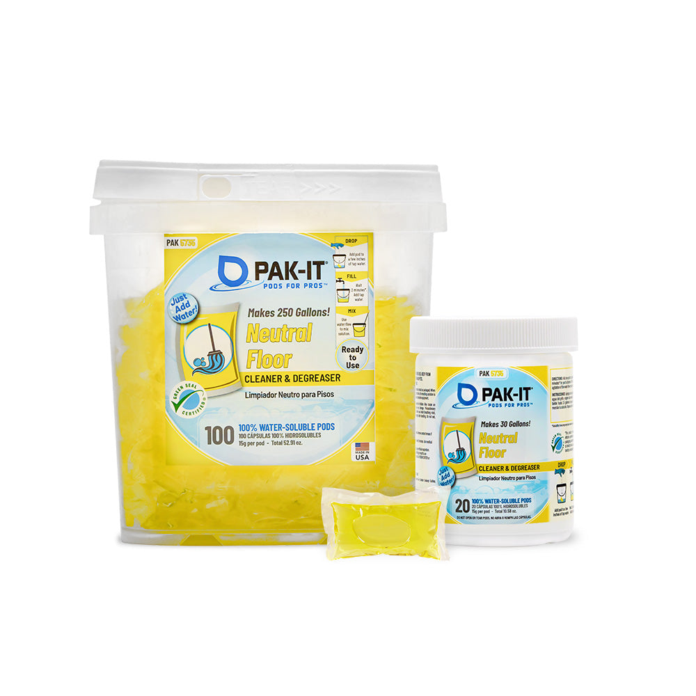 PAK-IT® Neutral Floor Cleaner-floor cleaner-PAK-IT - Pods for Pros®
